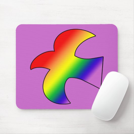 GLBT Dove Muismat (Met muis)