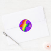 GLBT Dove Ronde Sticker (Envelop)