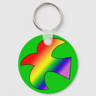 GLBT Dove Sleutelhanger