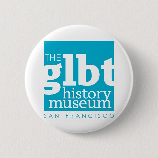 GLBT History Museum Ronde Button 5,7 Cm (Voorkant)