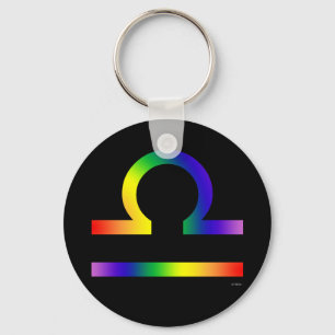 GLBT Libra Sleutelhanger