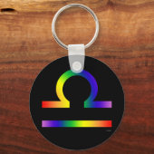 GLBT Libra Sleutelhanger (Voorkant)