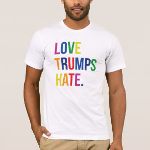 GLBT Love Trumps Hate T-shirt