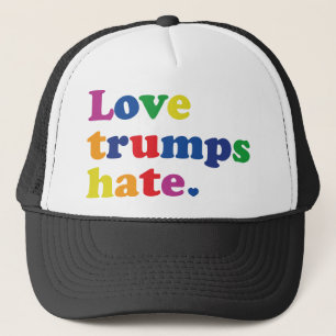 GLBT Love Trumps Hate Trucker Pet