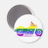 GLBT Motorcycle Pride Magneet (Voorkant / Achterkant)