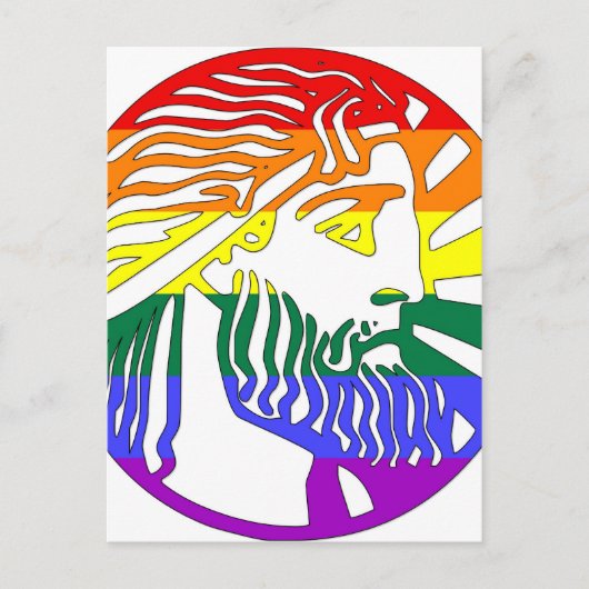 GLBT Mythologische God Briefkaart (Voorkant)