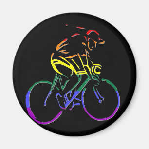 GLBT Pride Bicyclist Magneet