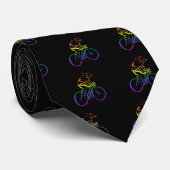 GLBT Pride Bicyclist Stropdas (Opgerold)