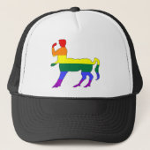 GLBT Pride Centaur #2 Trucker Pet (Voorkant)