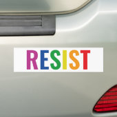 Glbt Resist Bumpersticker (Op auto)