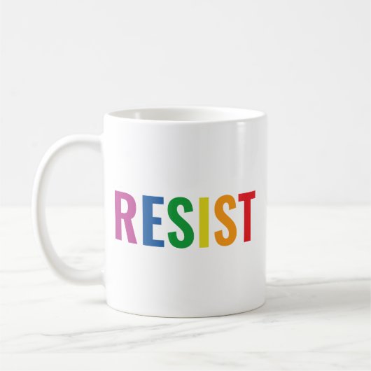 Glbt Resist Koffiemok (Links)