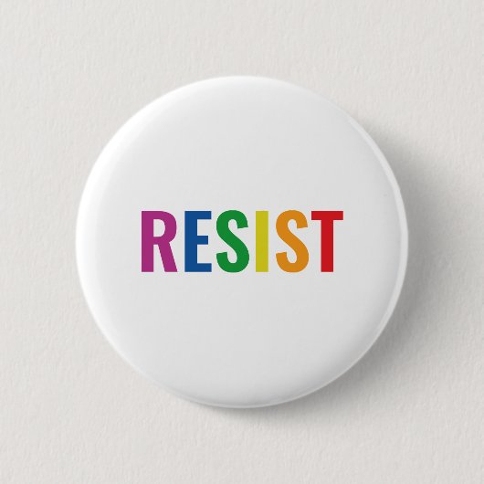 Glbt Resist Ronde Button 5,7 Cm (Voorkant)