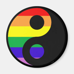 GLBT YinYang Magneet