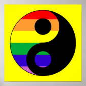 GLBT YinYang Poster (Voorkant)