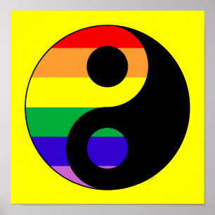 GLBT YinYang Poster