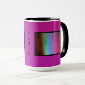 GLBTQ met LED-wasverlichting Mok (Voorkant rechts)