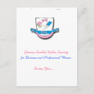 GLD-uitnodigingen Kaart