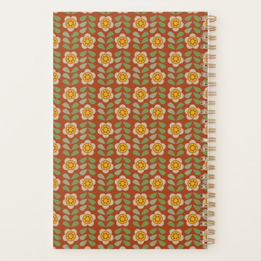 GLEAM GLADE - Botanical Pattern Planner (Achterkant)