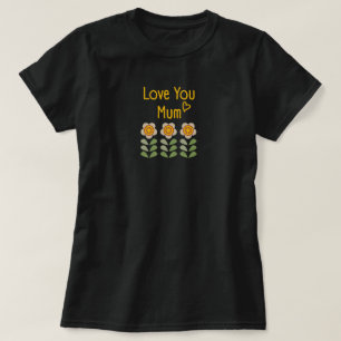 Gleam Glade - Moederdag Floral T-shirt
