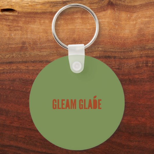 GLEAM GLADE - Sleutelhanger - Botanische charme (Achterkant)