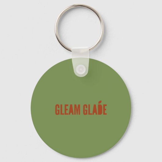 GLEAM GLADE - Sleutelhanger - Botanische charme (Achterkant)