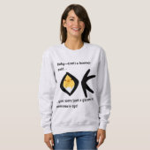 'Gleam in Eye' Basic Sweatshirt Boomeranged (Voorkant volledig)