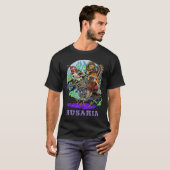 Gleaming Guardians of Glory: gepolijste gevleugeld T-shirt (Voorkant volledig)