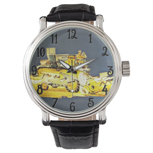 Gleaner Combinatie Horloge (Voorkant)