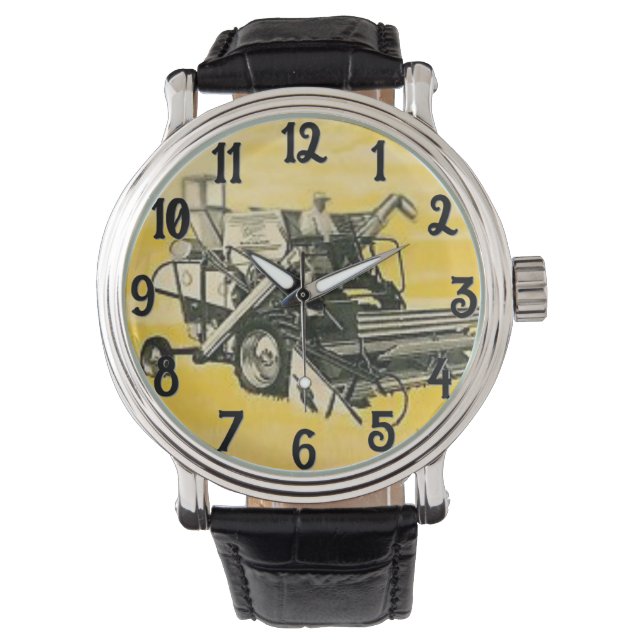 Gleaner Combinatie Horloge (Voorkant)