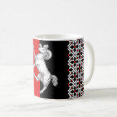 Gleann Abhann populace badge Coffee Mok (Voorkant rechts)