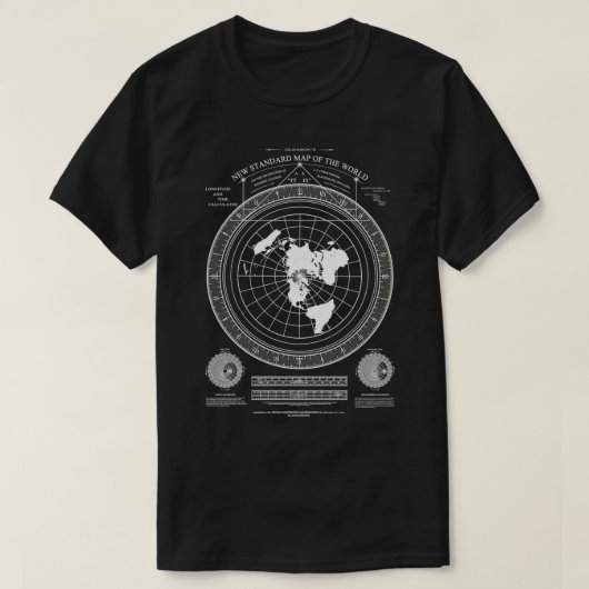 Gleason Map 3 T-shirt (Design voorkant)