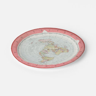 Gleason's 'NEW STANDARD MAP' papieren Borden Bordje