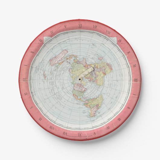 Gleason's 'NEW STANDARD MAP' papieren Borden Papieren Bordje (Voorkant)