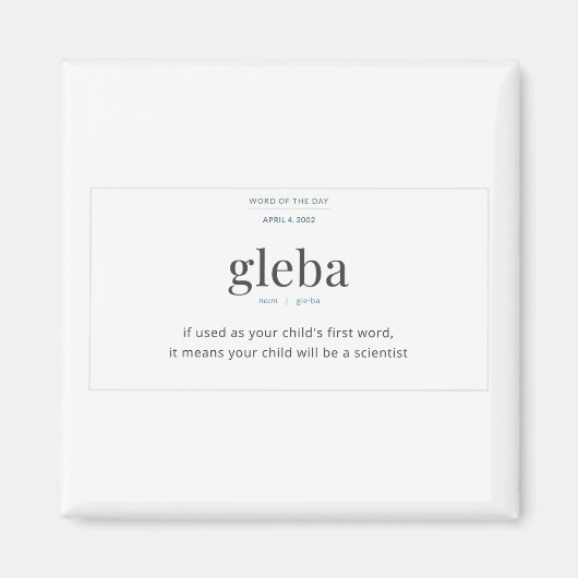 Gleba Magnet (Voorkant)