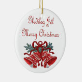 Gledeleg Jol Keramisch Ornament (Rechts)