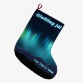 Gleðileg jól - Aurora Borealis Grote Kerstsok (Voorkant (Hangend))