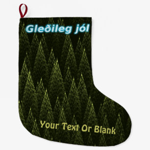 Gleðileg Jól - Conifers Grote Kerstsok