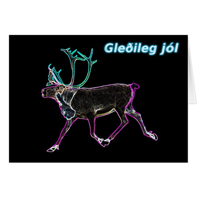 Gleðileg jól - Electric Cariou (Voorkant Horizontaal)