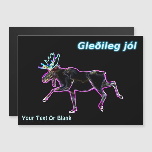 Gleðileg Jól - Electric Moose (Voorkant / Achterkant)