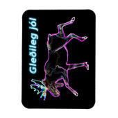 Gleðileg jól - Electric Moose Magneet (Verticaal)