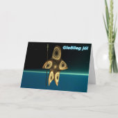 Gleðileg jól - Fractal Inuit Hunter Feestdagen Kaart (Voorkant)