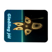 Gleðileg jól - Fractal Inuit Hunter Magneet (Horizontaal)