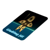 Gleðileg jól - Fractal Inuit Hunter Magneet (Linkerzijde)