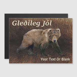 Gleðileg Jól - Kodiak Beer op Cariou Fur