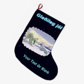 Gleðileg jól- Mama Nose Best Grote Kerstsok (Voorkant (Hangend))