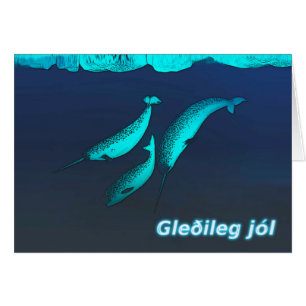 Gleðileg Jól - Narwhal