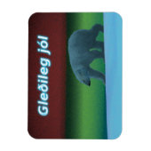 Gleðileg Jól - Polar Lights Polar Beer Magneet (Verticaal)