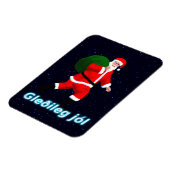Gleðileg jól - Santa Claus Magneet (Linkerzijde)