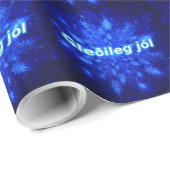 Gleðileg Jól - Snowburst Cadeaupapier (Rol Hoek)