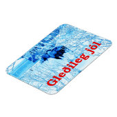 Gleðileg Jól - Urban Moose Magneet (Linkerzijde)